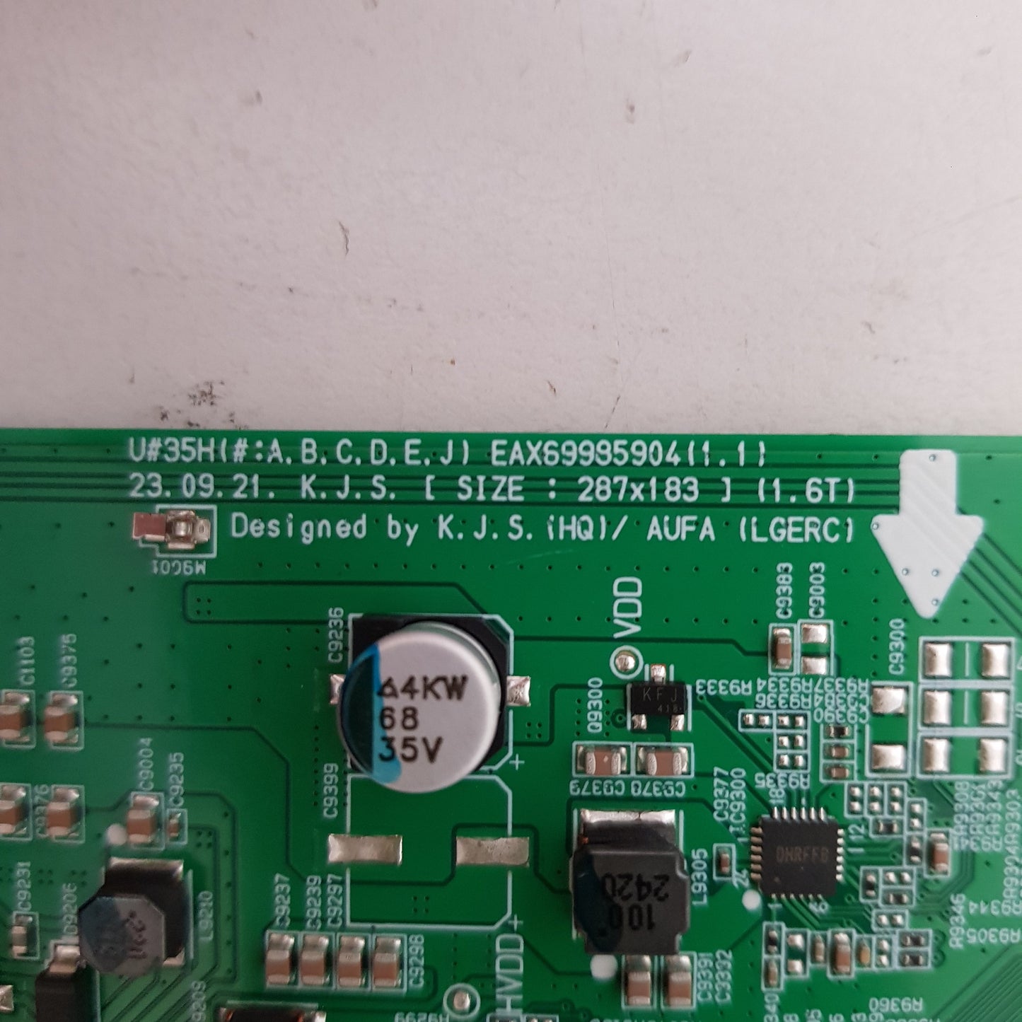 LG 43QNED81TSA .AAUFLJD MAIN BOARD EAX69985904 1.1 67839402