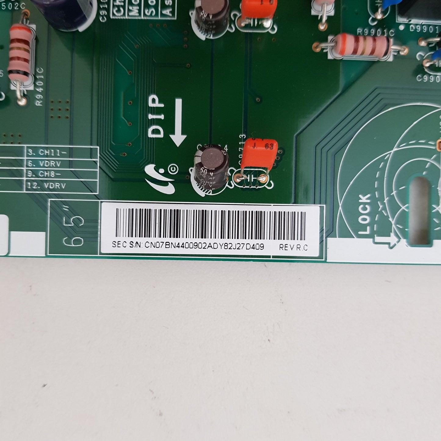 SAMSUNG QA55Q8CAM LED DRIVE BOARD BN44-00902A L65E8NC_MSM PSLF151E09C