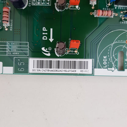 SAMSUNG QA55Q8CAM LED DRIVE BOARD BN44-00902A L65E8NC_MSM PSLF151E09C