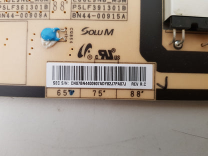SAMSUNG QA65Q9FAM POWER SUPPLY BOARD BN44-00907A PSLF291301B L65E9NB_MSM