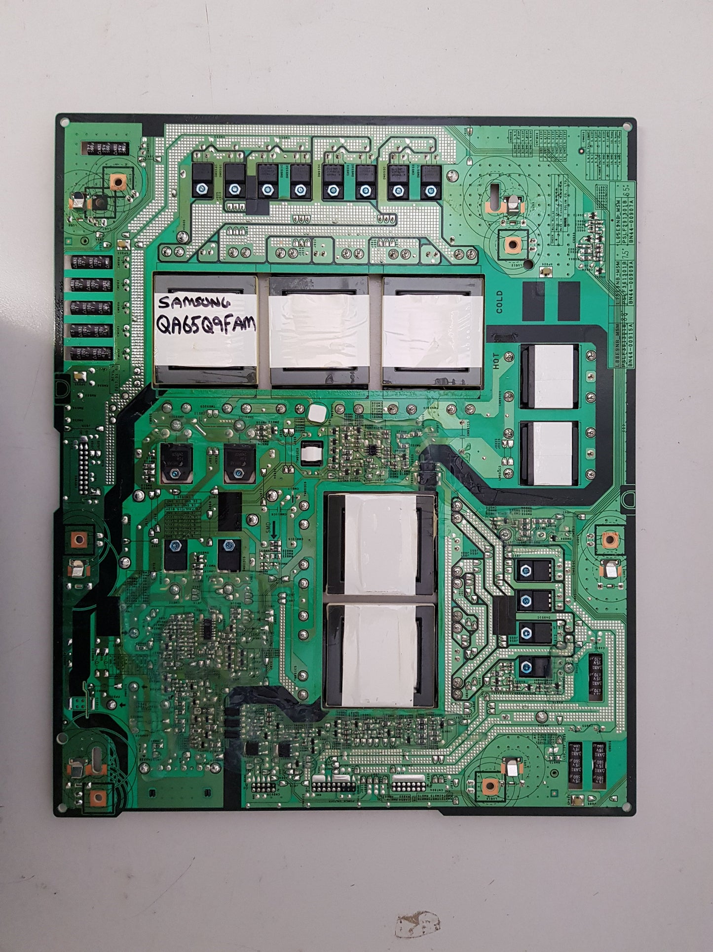 SAMSUNG QA65Q9FAM POWER SUPPLY BOARD BN44-00907A PSLF291301B L65E9NB_MSM