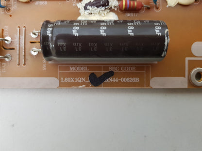 SAMSUNG UA60F6400 POWER SUPPLY BOARD BN44-00626B L60X1QN_DDY