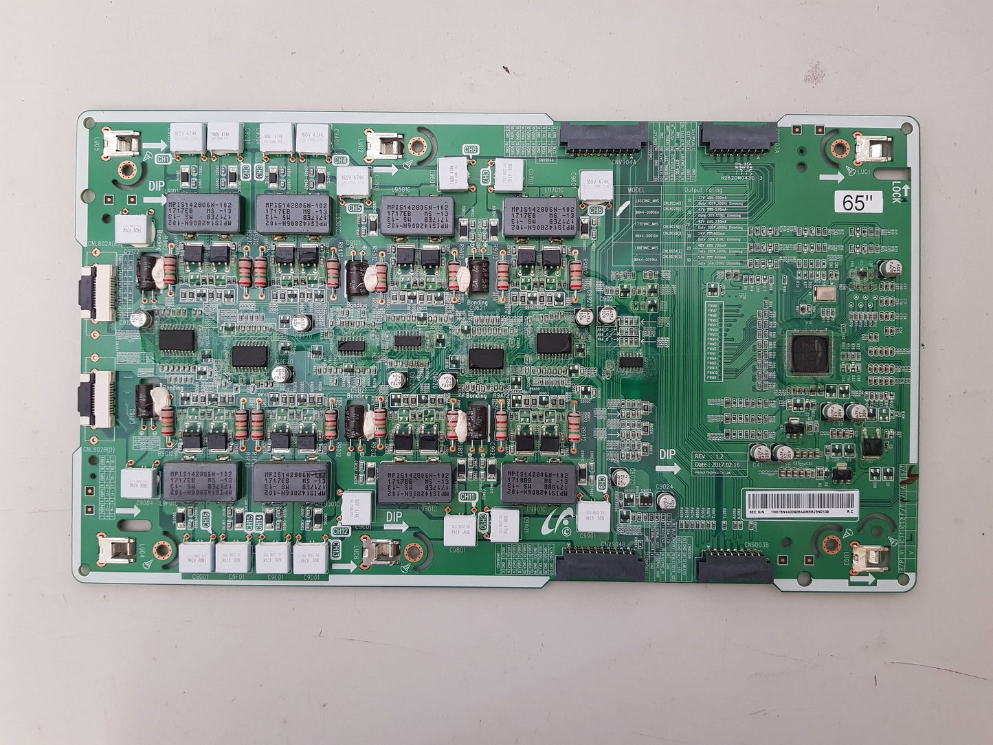 SAMSUNG QA65Q9FAM LED DRIVE BOARD BN44-00906A L65E9NC_MHS