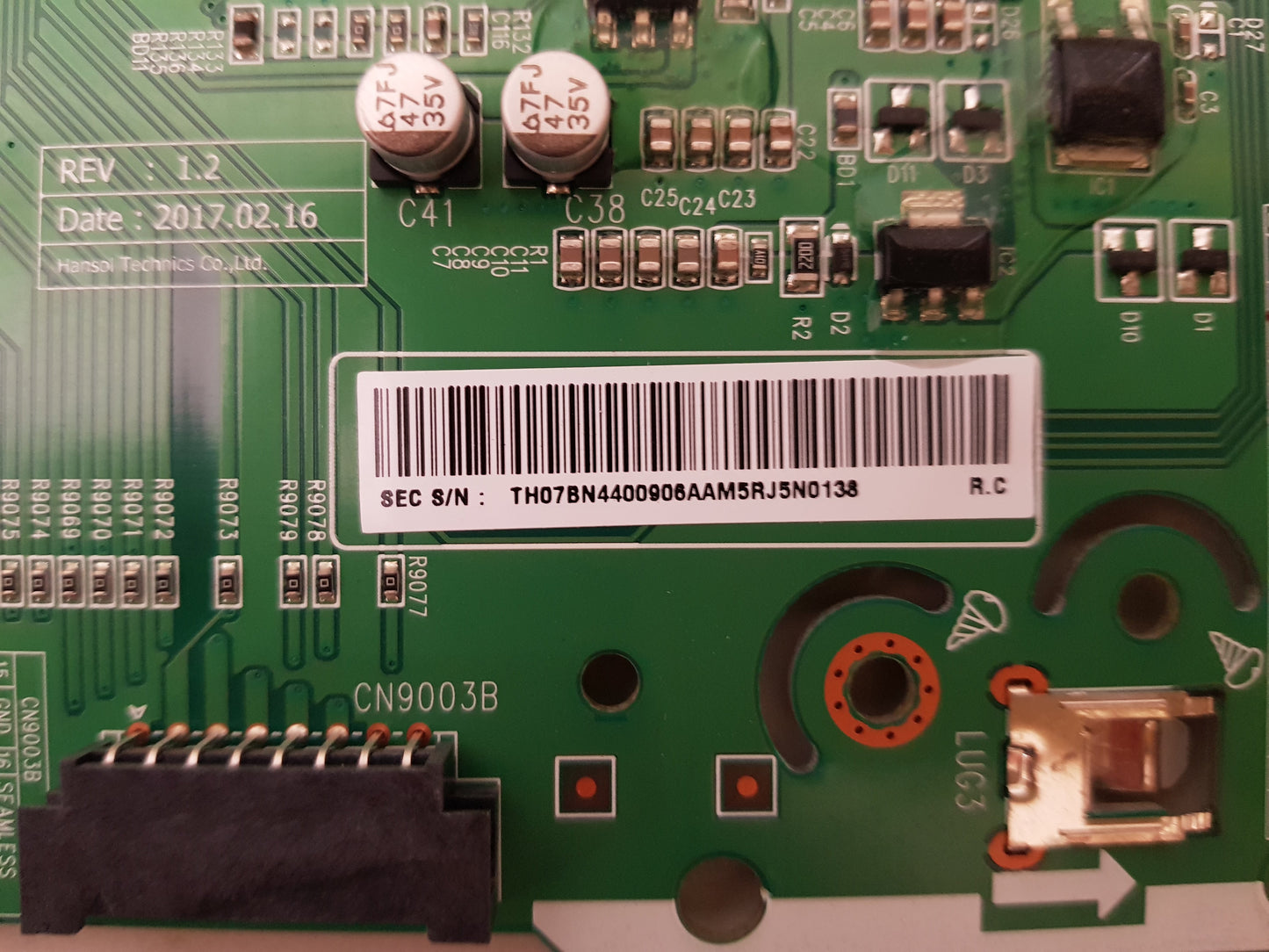 SAMSUNG QA65Q9FAM LED DRIVE BOARD BN44-00906A L65E9NC_MHS