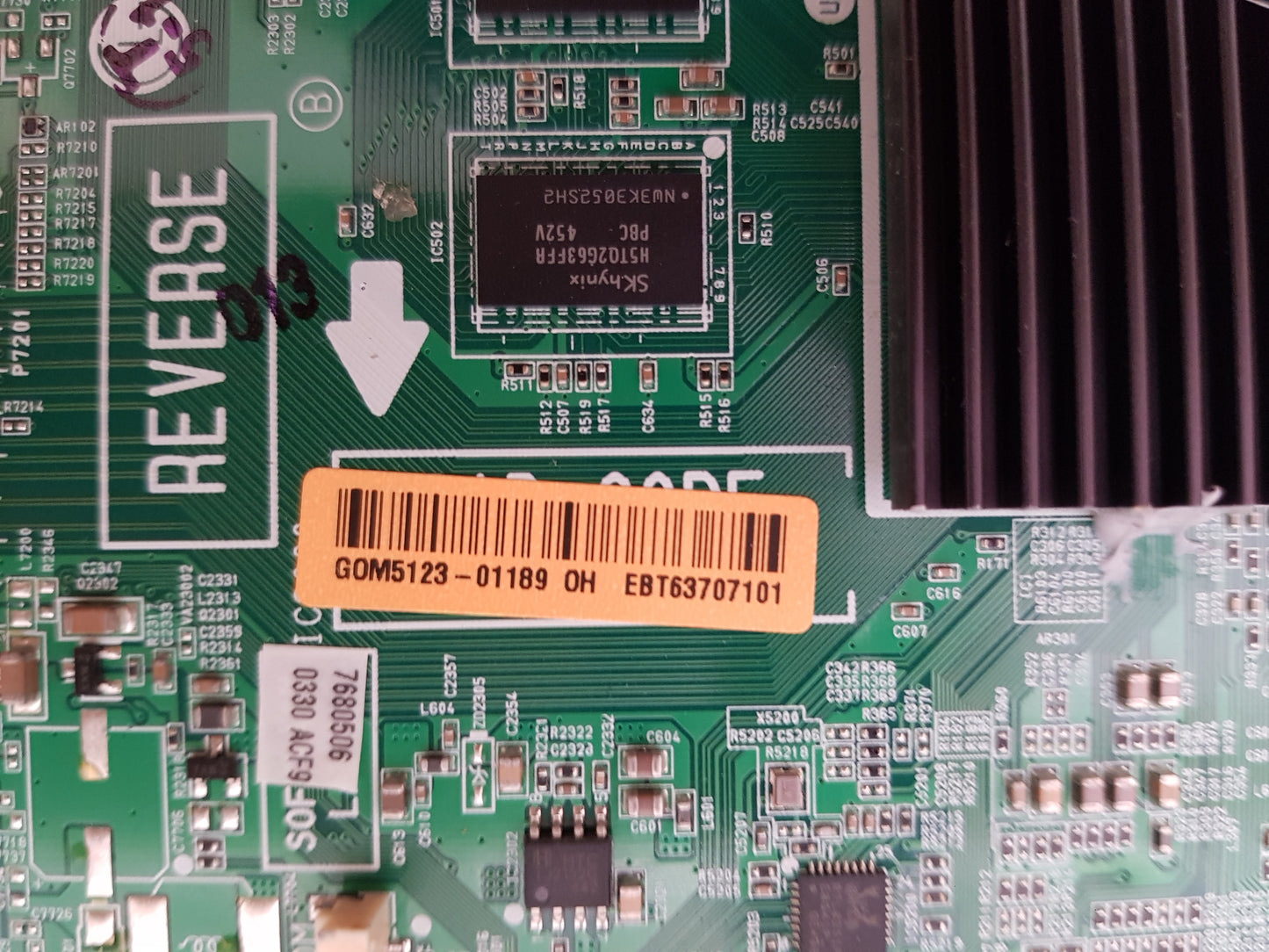 LG 55LF6300 -TA.AAUYLH MAIN BOARD EAX66202603 1.0 63228201 EBT63707101
