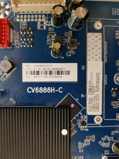 BAUHN ATV55UHDS-0920 MAIN BOARD CV6886H-C 100688600014