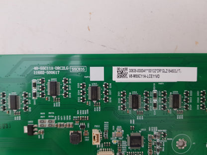 TCL 55C835 LED DRIVER BOARD A 40-55C11A-DRC2LG 11602-500617 V8-M55C11A-LCE11VD