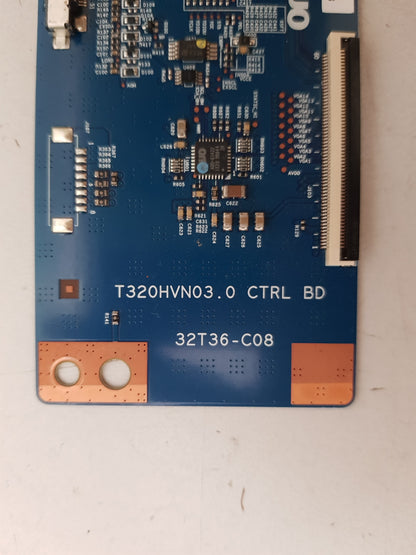 SAMSUNG UA32F5500 (VER AS02) T-CON BOARD T320HVN03.0 32T36-C08 5532T36C01