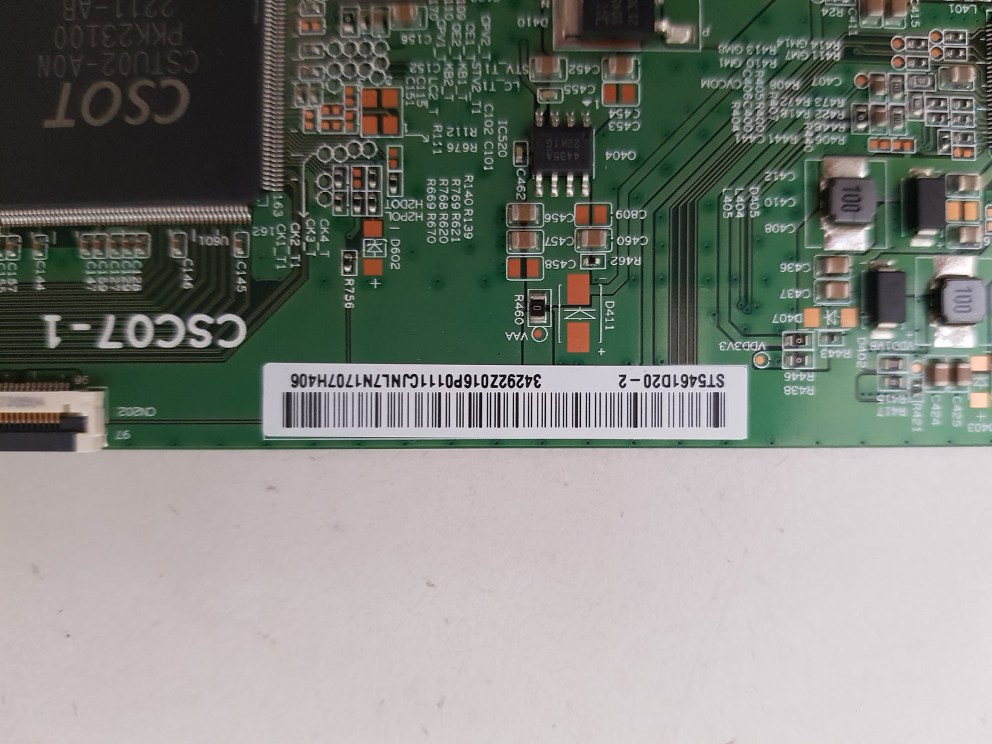 TCL 55C835 T-CON BOARD ST5461D20-2 CSC07-1