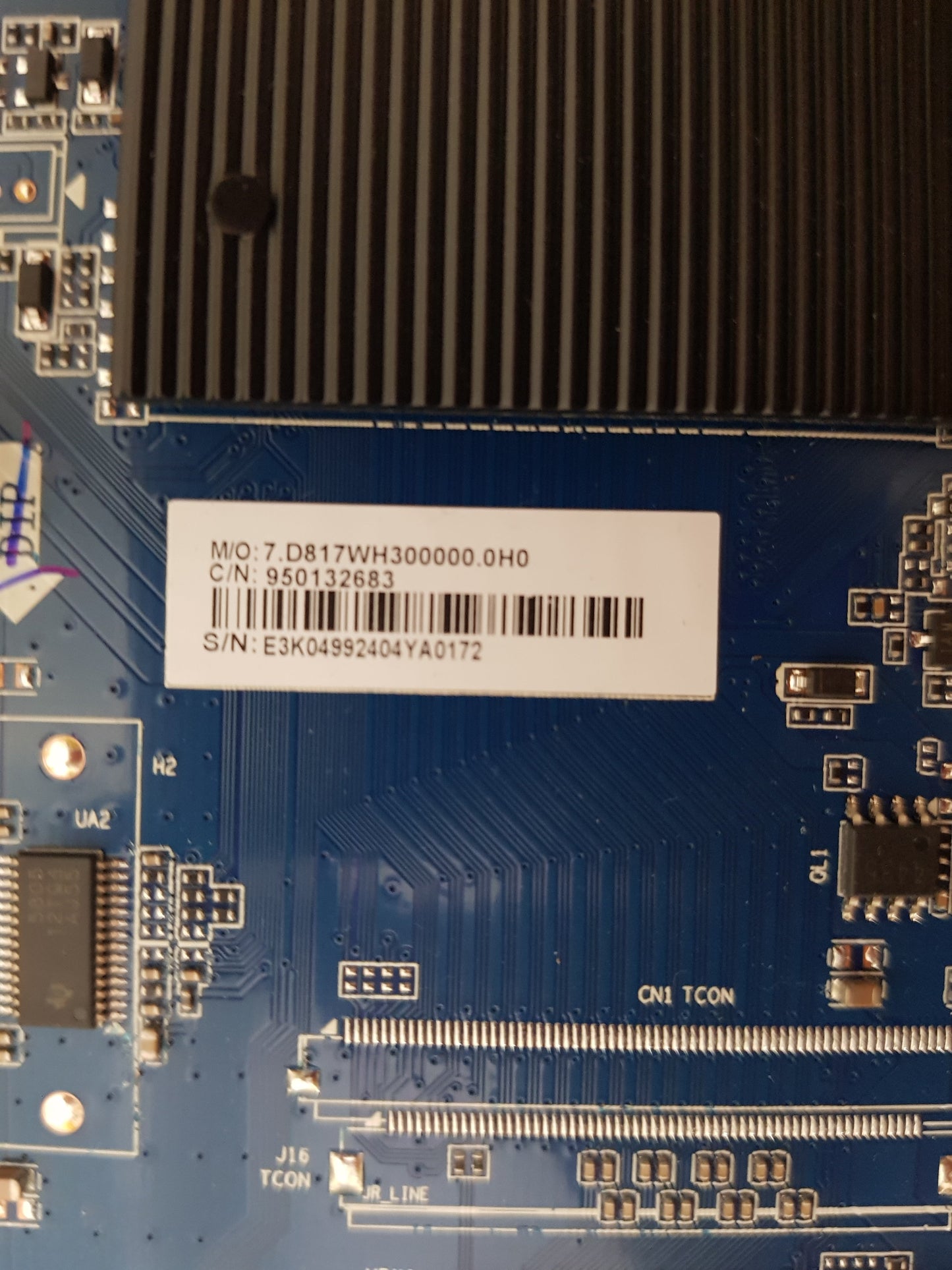 KOGAN KALED55R9STA MAIN BOARD CV817-WH 950132683