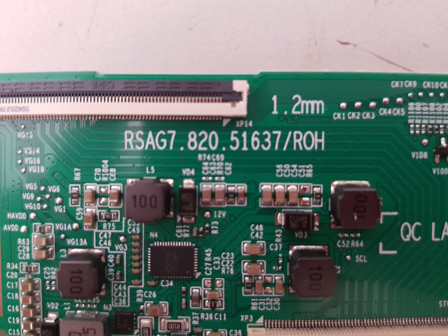 HISENSE 65Q6QAU T-CON BOARD RSAG7.820.51637 421374