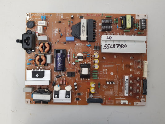 LG 55LB7500 POWER SUPPLY BOARD EAX65424001 2.2 LGP55K-14LPB EAY63073001