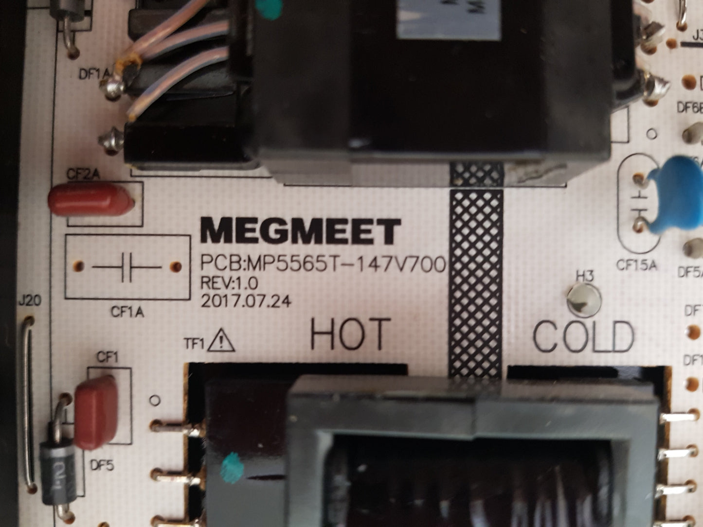 KOGAN KALED65RT9210SVA POWER SUPPLY BOARD MP5565T-175V600A MP5565T-147V700