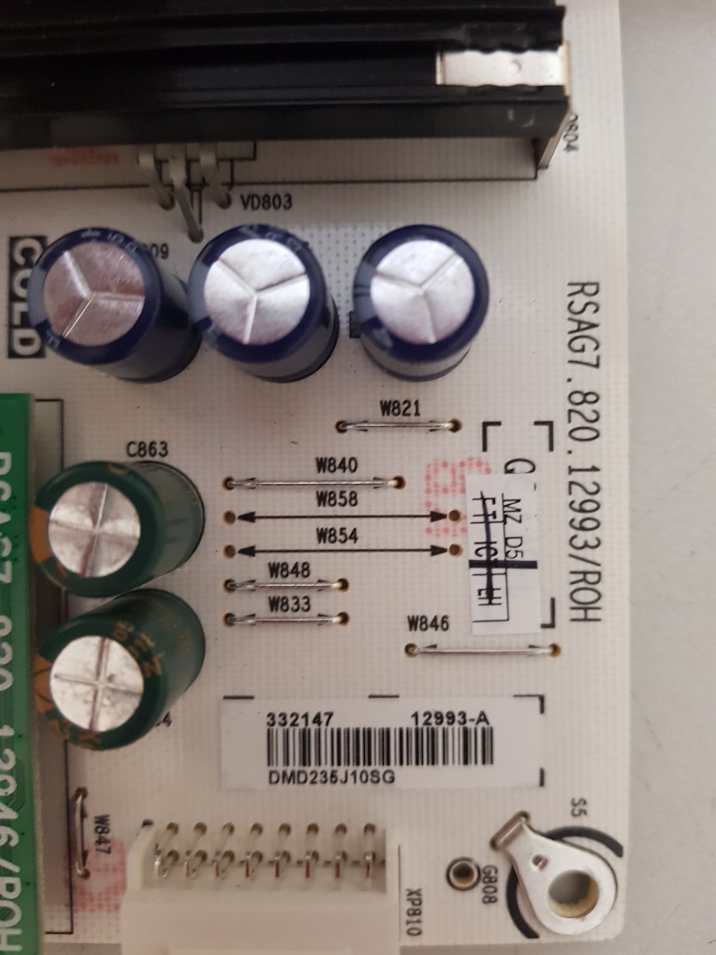HISENSE 65U7KAU POWER SUPPLY BOARD RSAG7.820.12993 332147