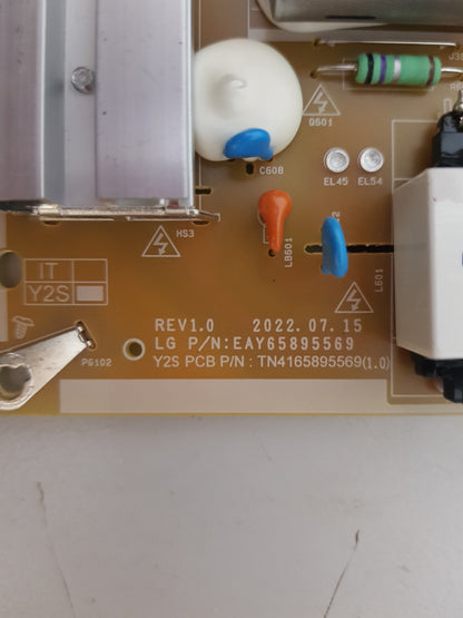 LG 55UR8050PSB POWER SUPPLY BOARD EAY65895569 LGP55AT-22U1
