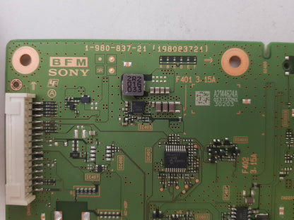 SONY KD- 65X7500D MAIN BOARD BFM A2144624A 1-980-837-21 198083721