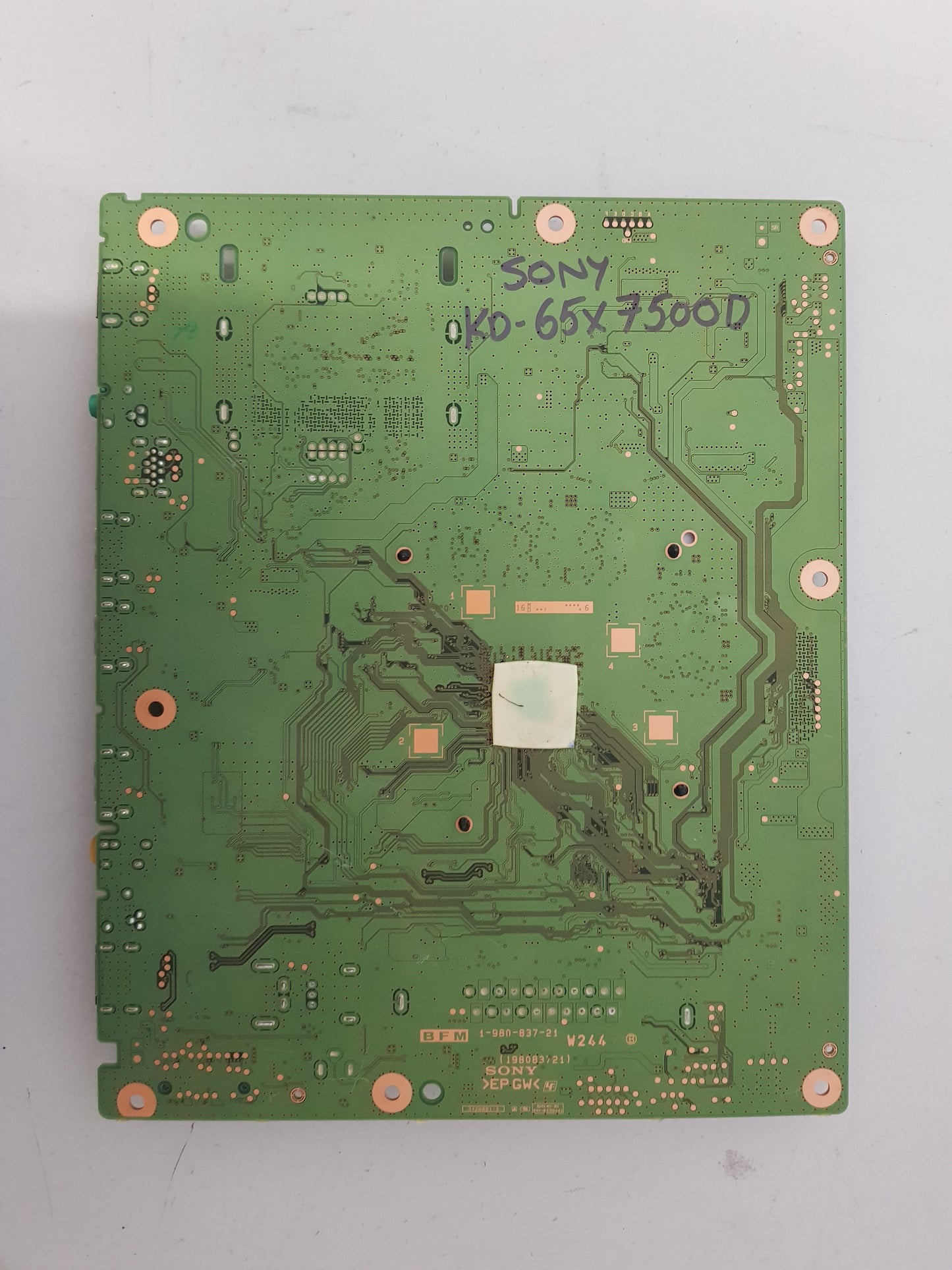 SONY KD- 65X7500D MAIN BOARD BFM A2144624A 1-980-837-21 198083721