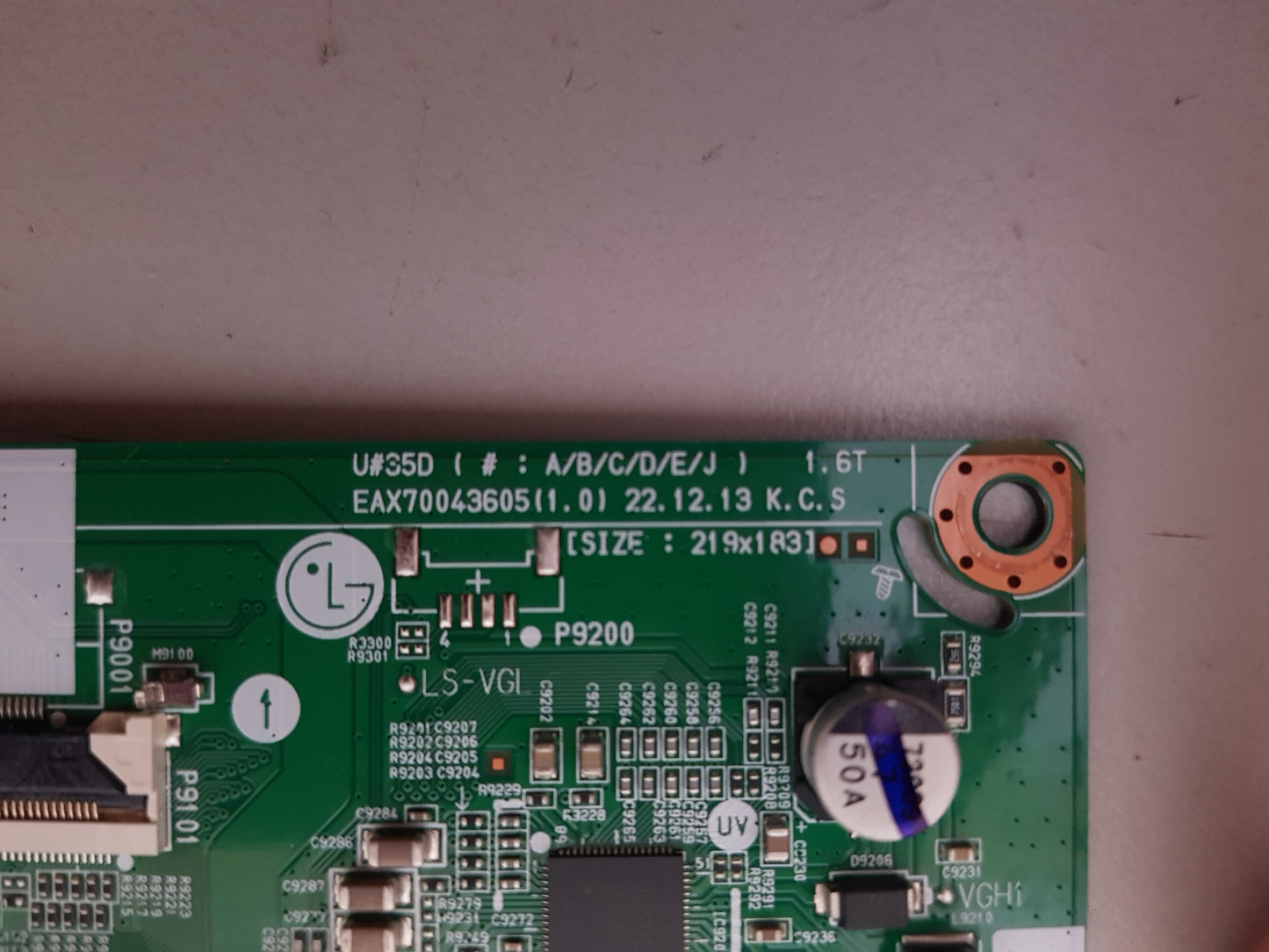 LG 55UR8050PSB .AAUCLJD MAIN BOARD 67543602 EAX70043605 1.0