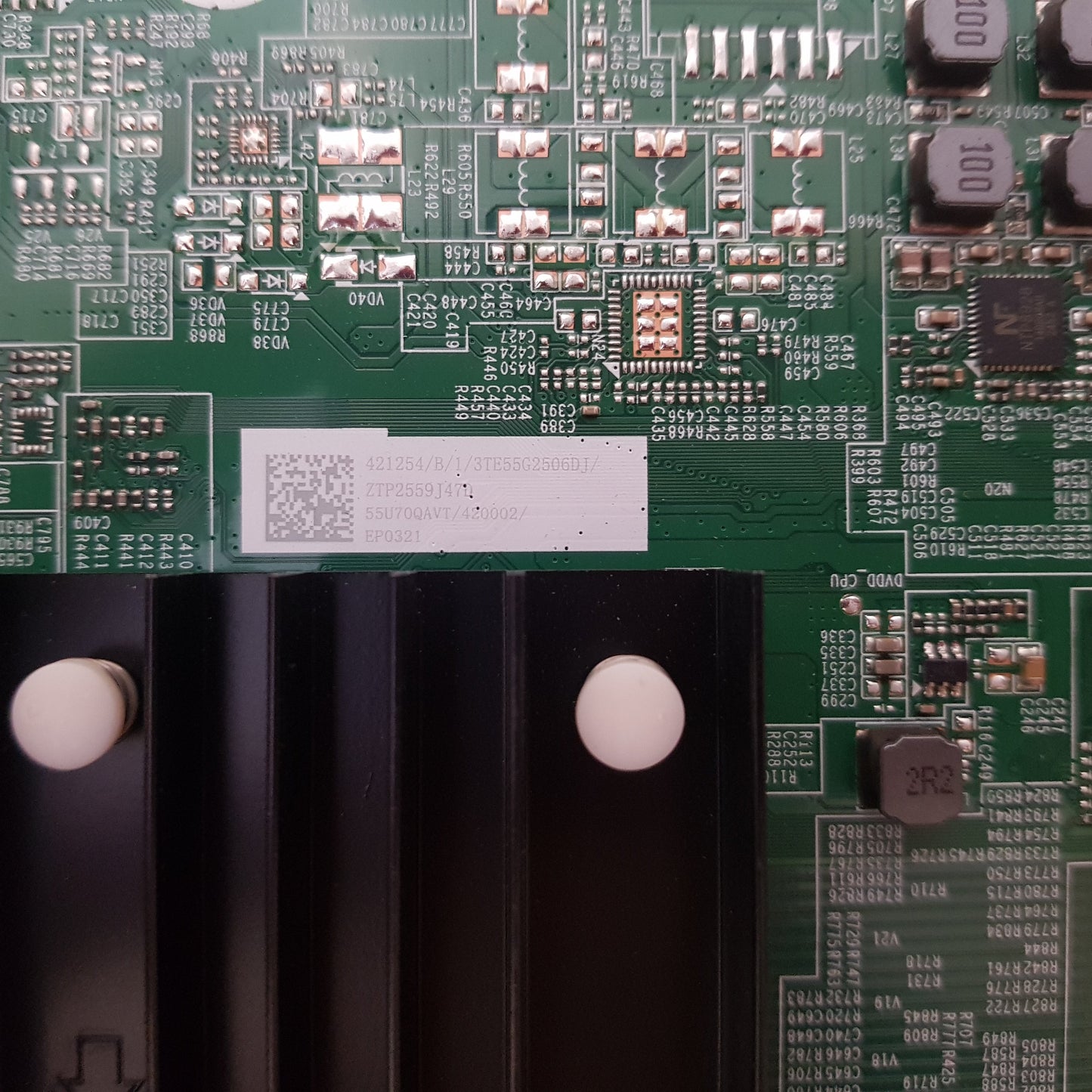 HISENSE 55U7QAU MAIN BOARD RSAG7.820.52999 55U70QAVT 420002 421254