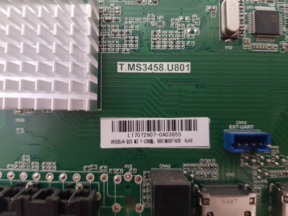 BAUHN ATV65UHD-0917 MAIN BOARD T.MS3458.U801 V650DJ4-QS5