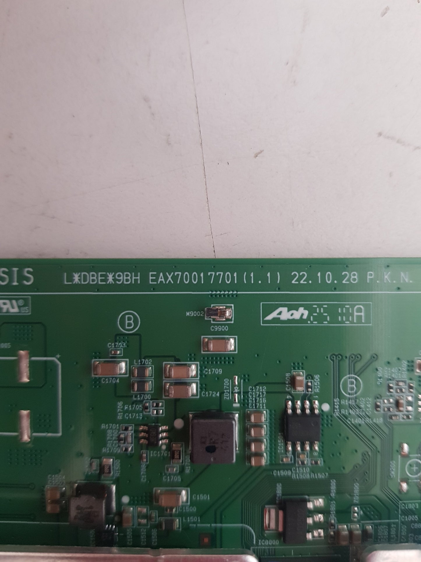 LG 32LN660HBSD .AAUELJD MAIN BOARD EBT67966301 EAX70017701 1.1