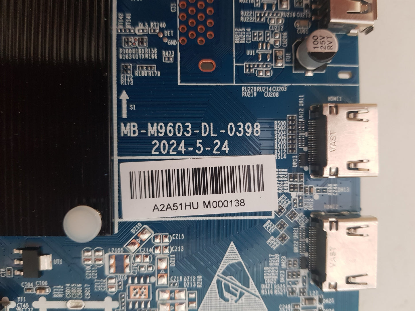 KOGAN KAQL75MQ8TA MAIN BOARD MB-M9603-DL-0398