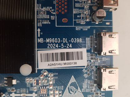 KOGAN KAQL75MQ8TA MAIN BOARD MB-M9603-DL-0398