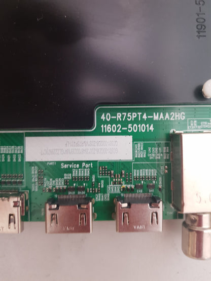 TCL 55C655 MAIN BOARD 40-R75PT4-MAA2HG 11602-501014 G0301-000238-Z0S