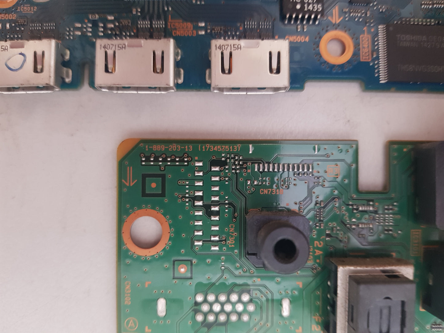 SONY KDL- 50W700B TUS BOARD A1998222B 26284 1-889-203-13 173457513 & MAIN BOARD BAXL A1998264B 1-889-202-12 173457412