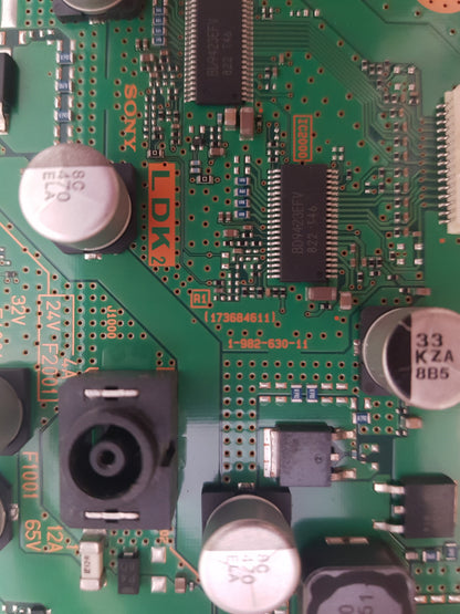SONY KD- 43X7500F LED DRIVER BOARD LDK2 1-982-630-11 173684611 A2201003A 34144