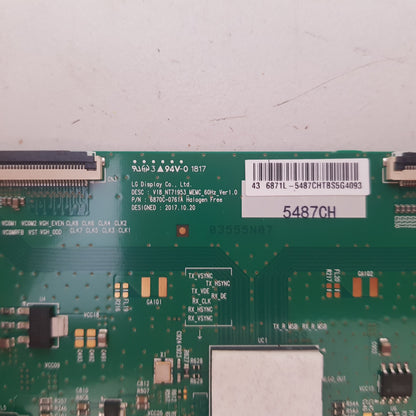 SONY KD- 43X7500F T-CON BOARD 6870C-0761A 6871L-5487C