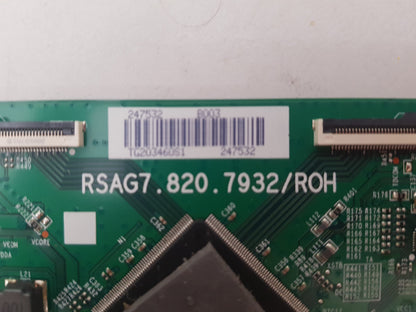 HISENSE 50RG T-CON BOARD RSAG7.820.7932 247532