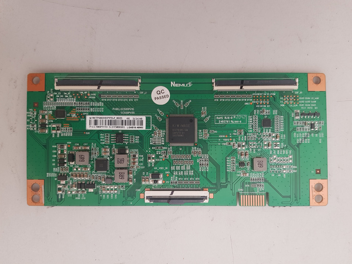 BAUHN ATV58UHDG-0121 T-CON BOARD CC580PV7D N4TP500UHDPV7D_K0ZD CC500PV1D CC500PV5D