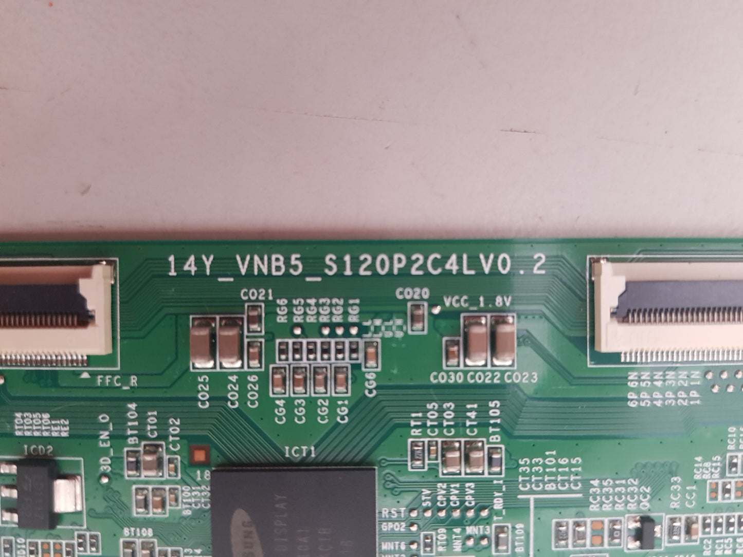 PANASONIC TH55CS650A T-CON BOARD 14Y_VNB5_S120P2C4LV0.2