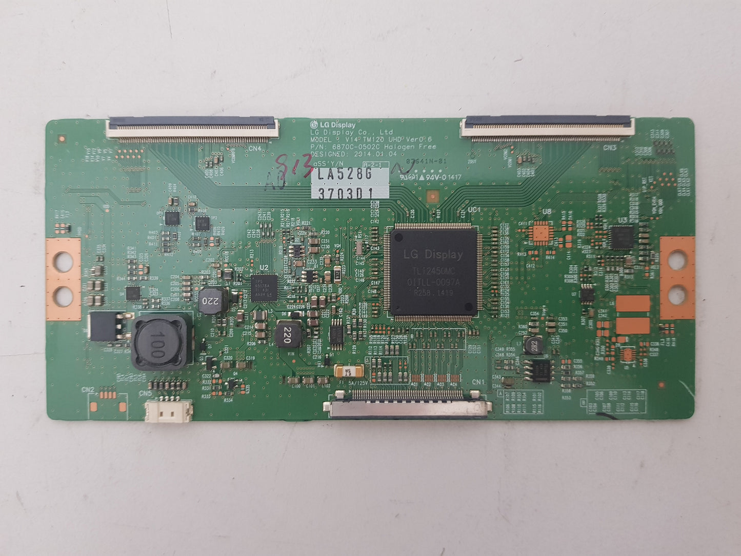 LG 55UB850T .TA.BAUWLJD T-CON BOARD 6870C-0502C 6871L-3703D