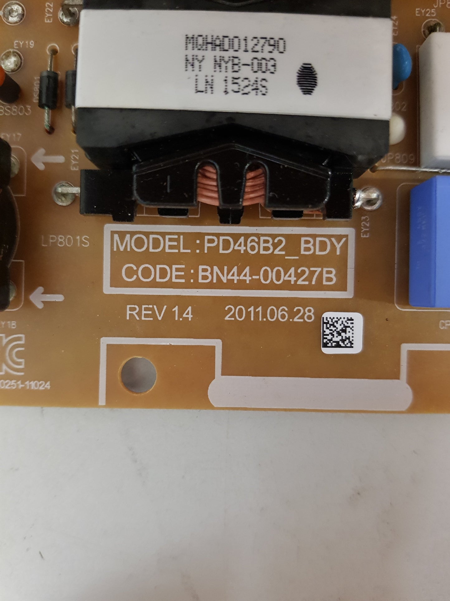 SAMSUNG UA46D6400 POWER SUPPLY BOARD BN44-00427B PD46B2_BDY