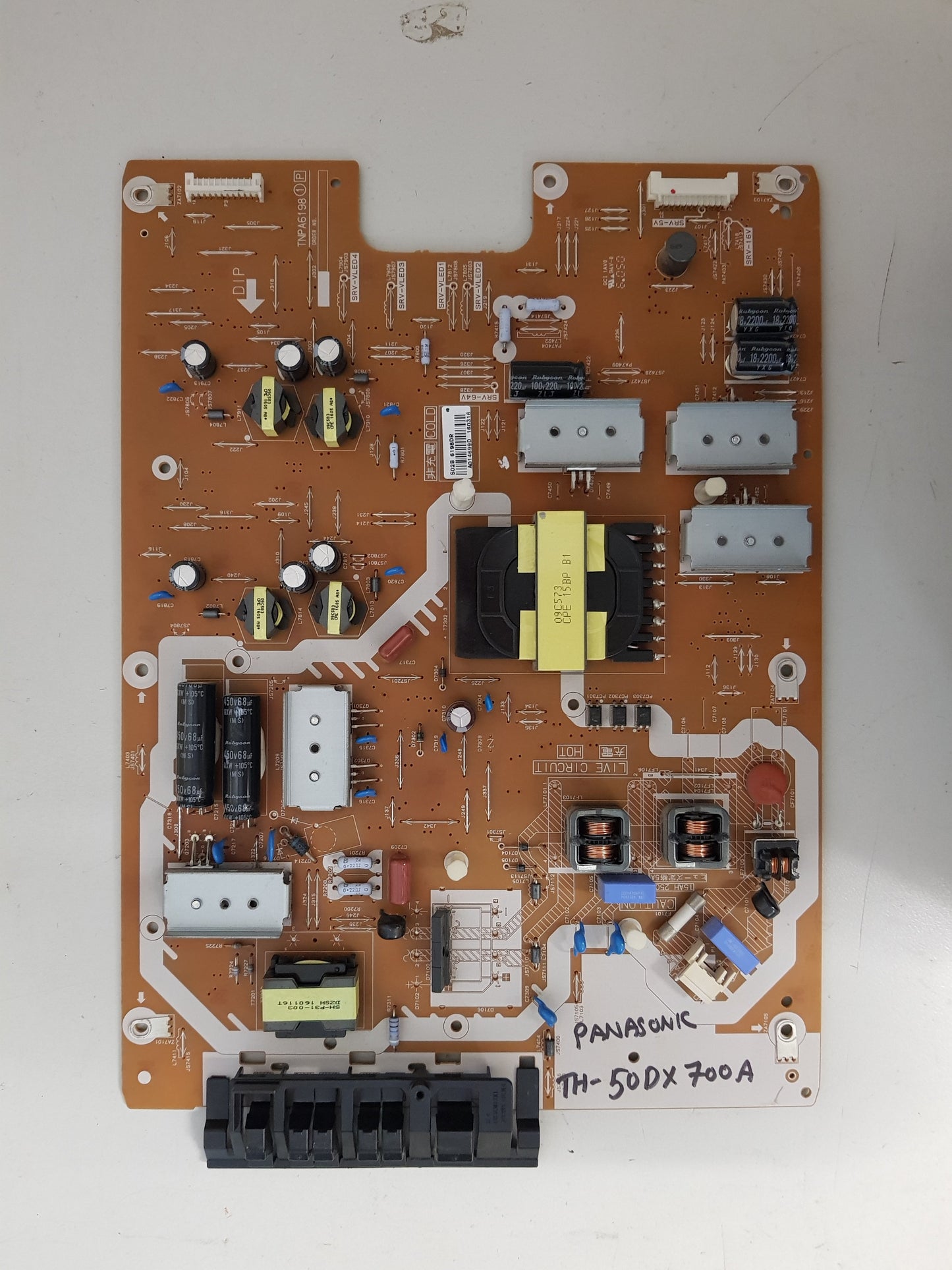 PANASONIC TH- 50DX7000A POWER SUPPLY BOARD TNPA6198 (1)[P]