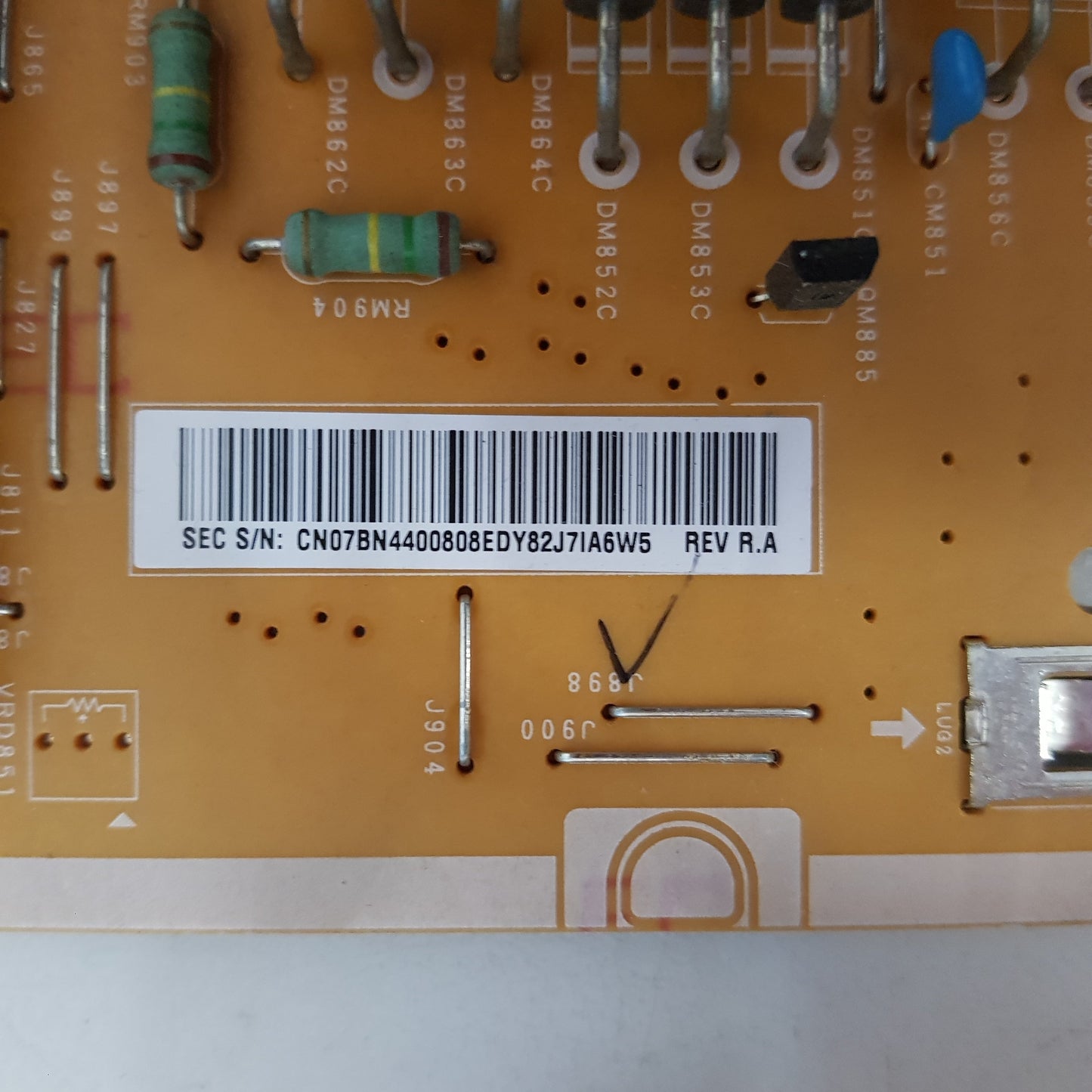 SAMSUNG UA65MU6103 POWER SUPPLY BOARD L65S6NR_MSM PSLF261S07B BN44-00808E