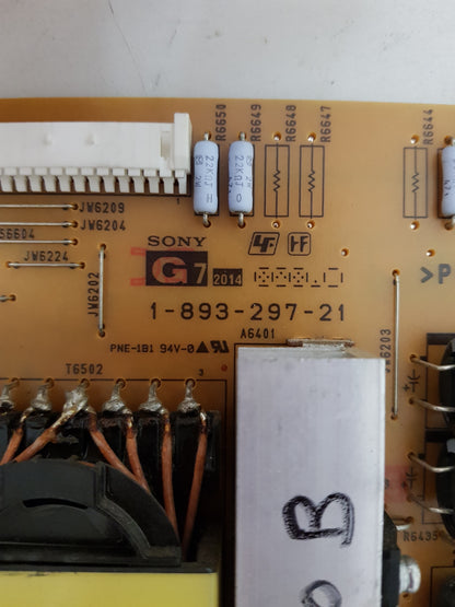 SONY KD- 55X8500B POWER SUPPLY BOARD G7 147457711 APS-369 1-893-297-21