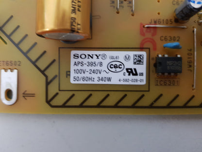 SONY KD- 65X7500F POWER SUPPLY BOARD GL6 1-980-310-21 147463323 APS-395/B