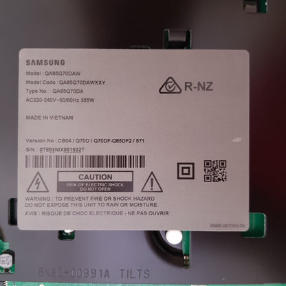 SAMSUNG QA85Q70DA WXXY (VER CB04) MAIN BOARD BN94-18372P