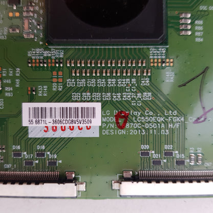 SONY KD- 55X8500B T-CON BOARD 6871L-3606C 6870C-0501A