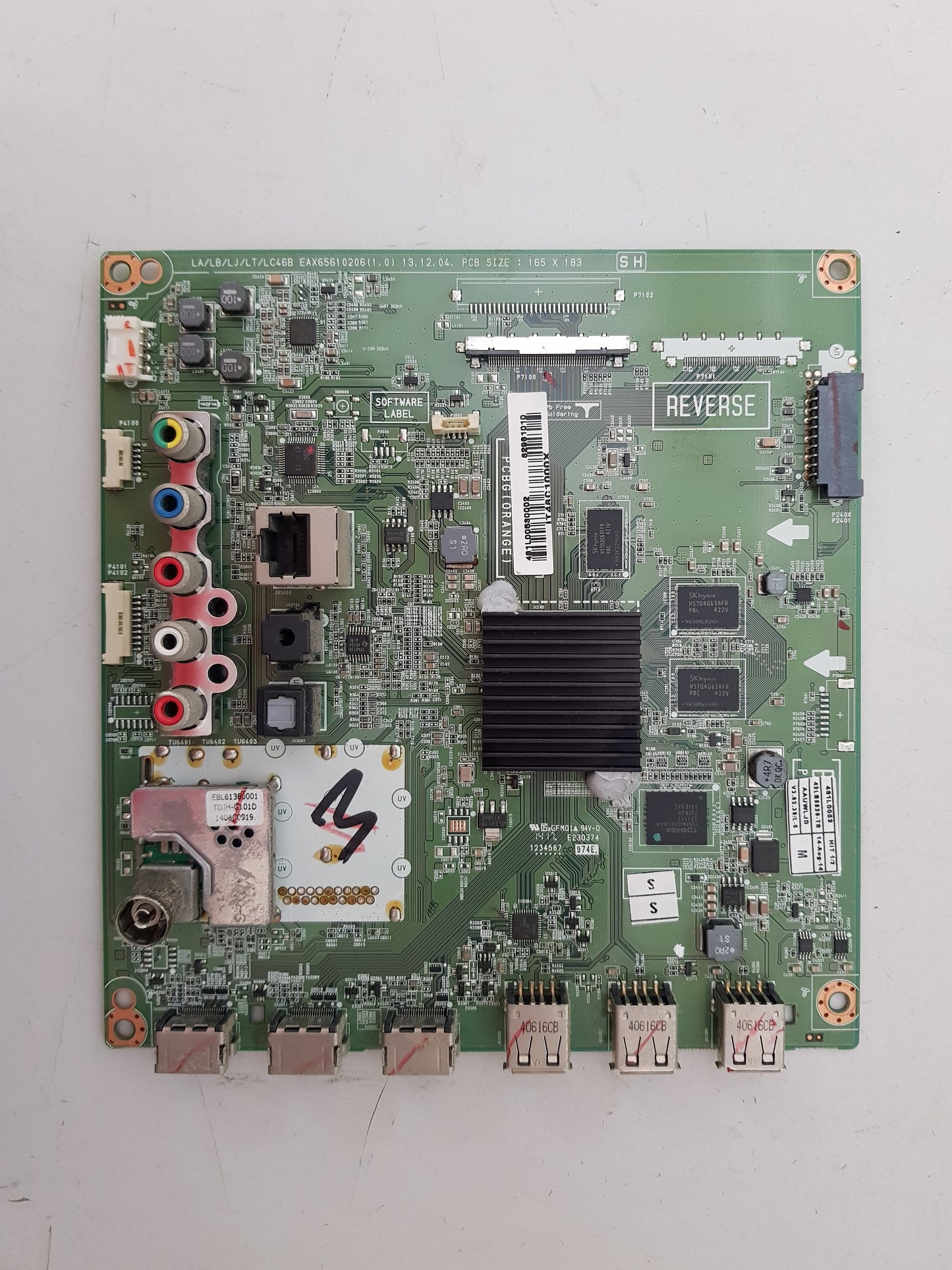 LG 42LB5820 .TB.AAUWLJD MAIN BOARD EAX65610206 1.0 EBT62981010