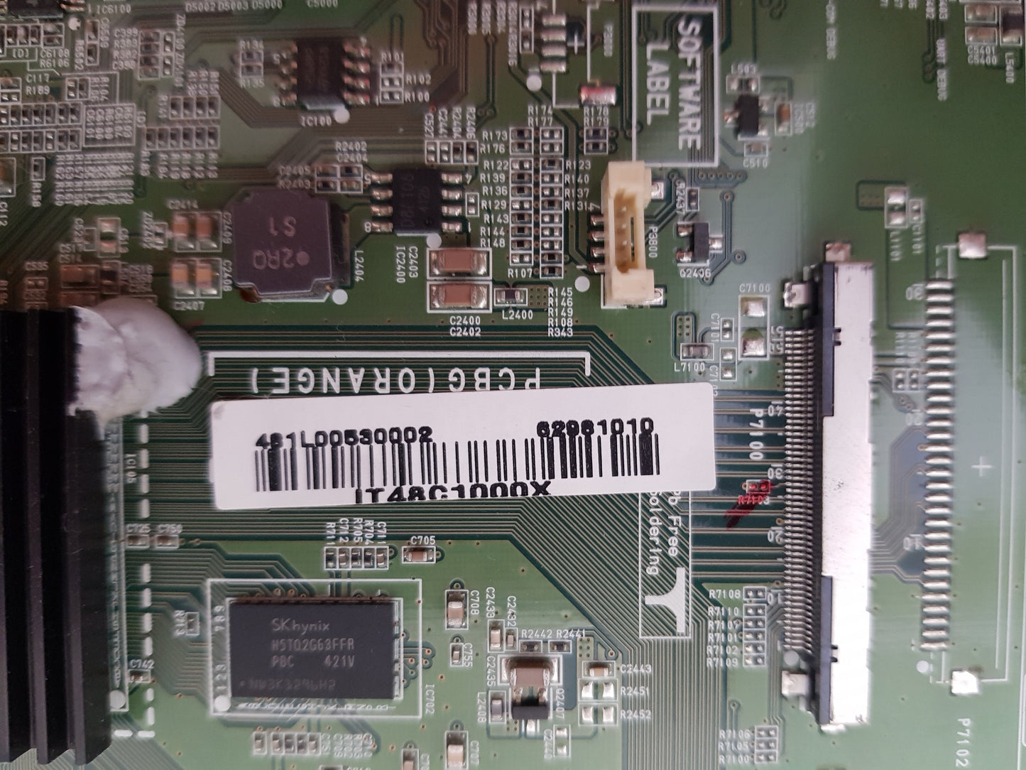 LG 42LB5820 .TB.AAUWLJD MAIN BOARD EAX65610206 1.0 EBT62981010