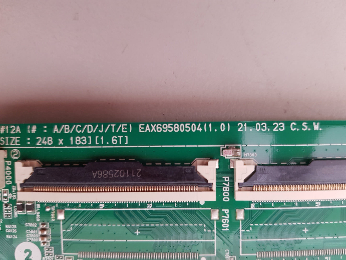 LG 65QNED91TPA .AAUFLJD MAIN BOARD 66847704 EAX69580504 1.0