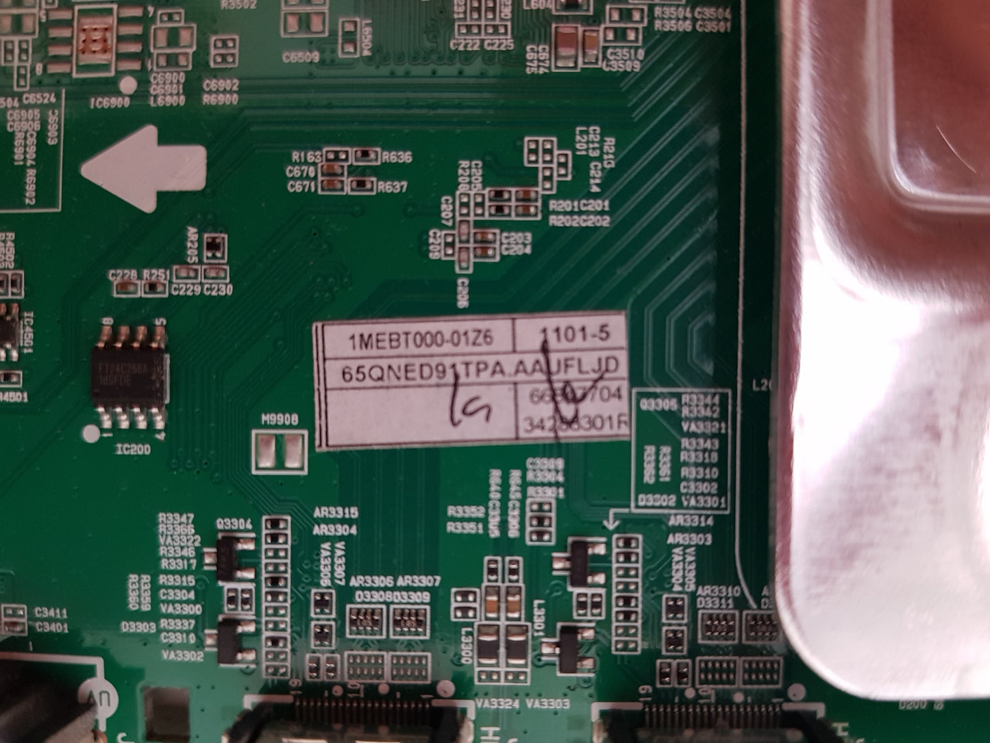 LG 65QNED91TPA .AAUFLJD MAIN BOARD 66847704 EAX69580504 1.0