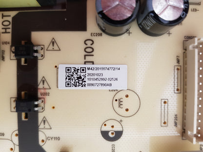 EKO K50USG POWER SUPPLY BOARD TV5006-ZC02-02 1010452992-02526
