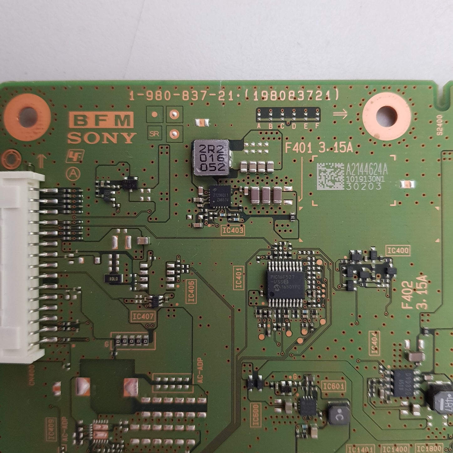 SONY KD- 49X7000D MAIN BOARD BFM A2144624A 30203 1-980-837-21