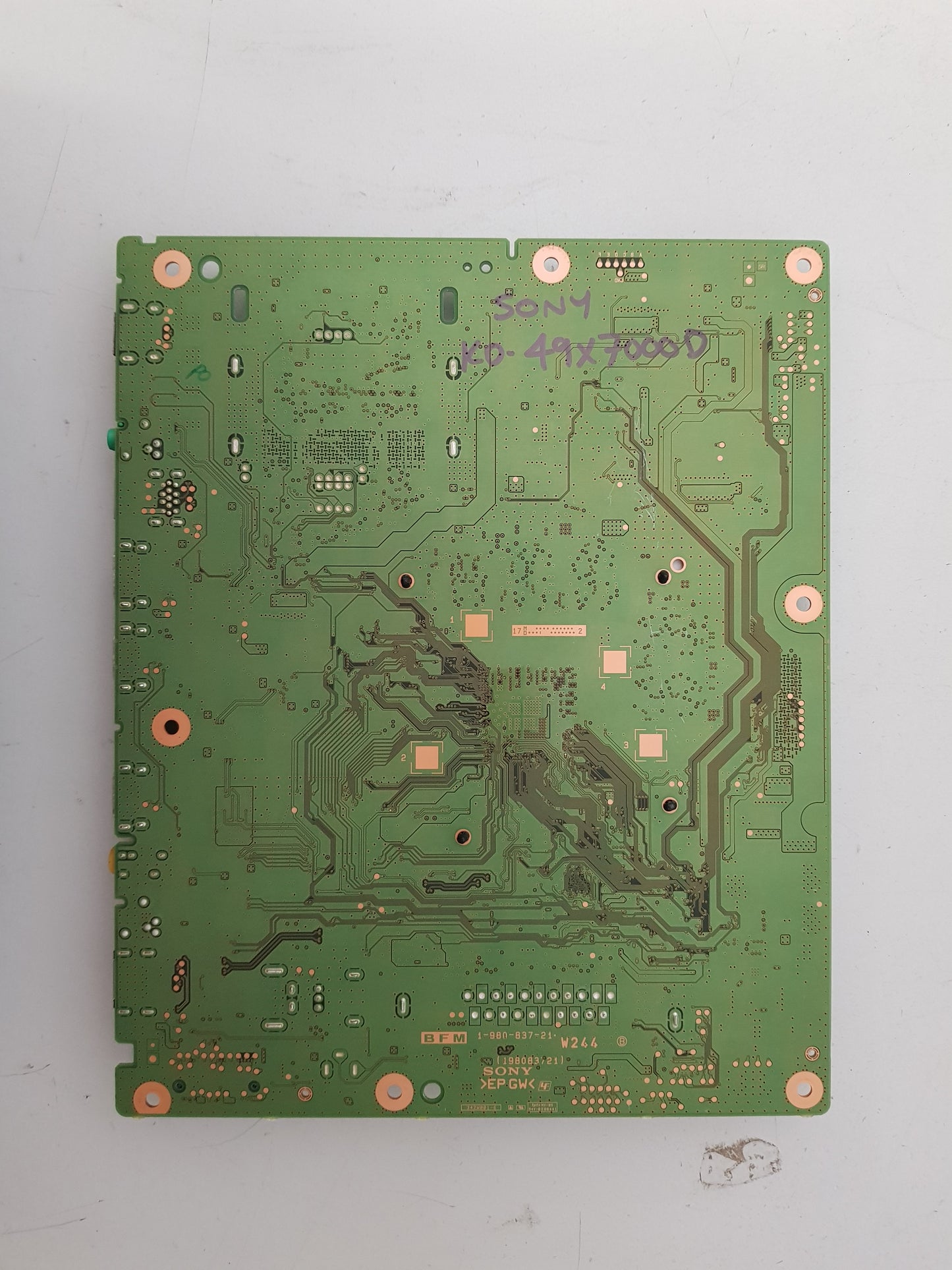 SONY KD- 49X7000D MAIN BOARD BFM A2144624A 30203 1-980-837-21