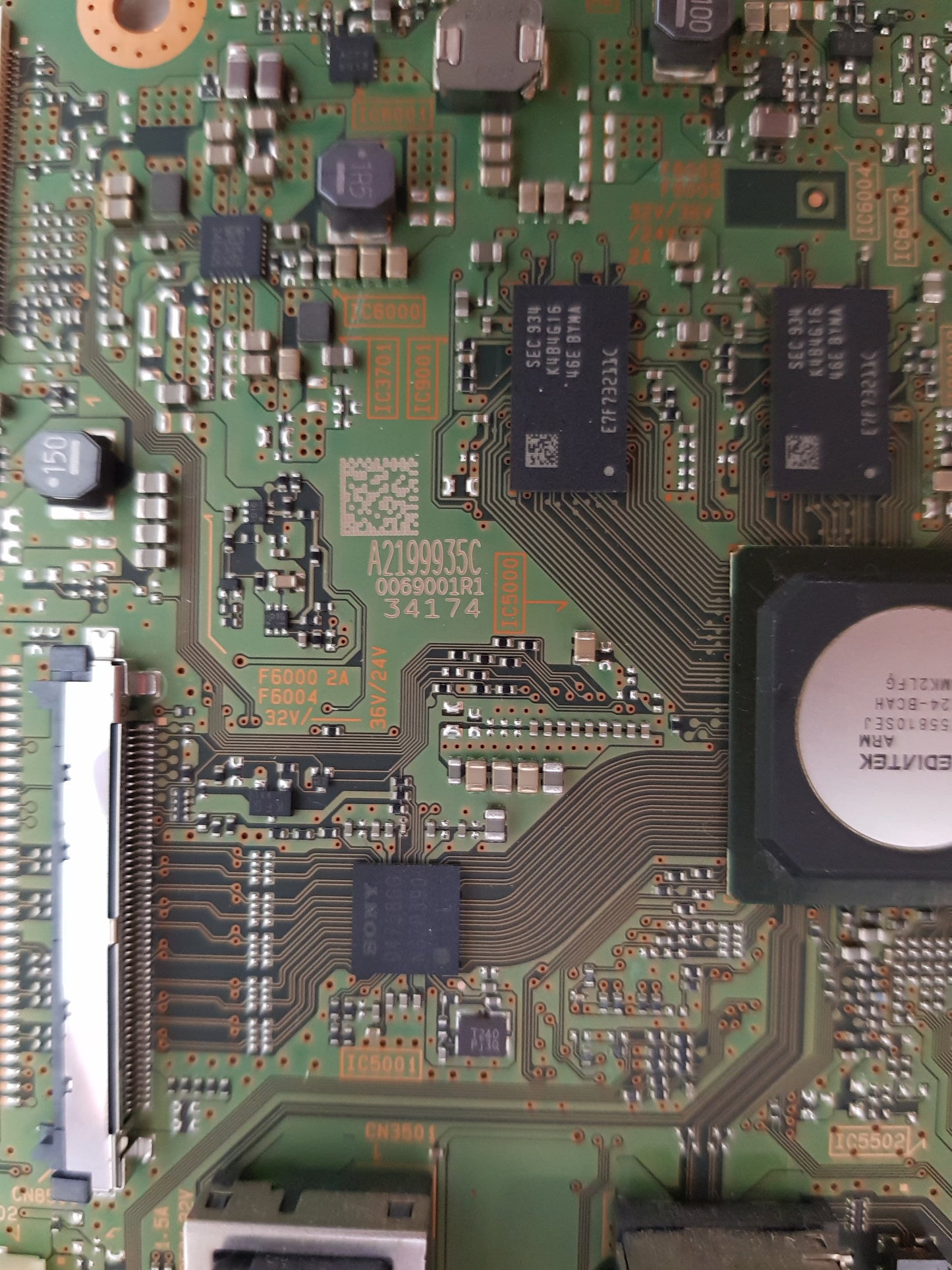 SONY KDL- 50W660F BPA BOARD 1-982-628-12 173684412 A2199935C 34174